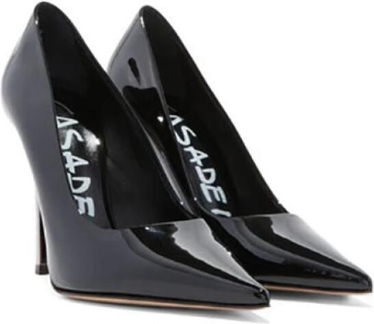 Casadei Super Blade glanzende stiletto pumps Zwart Dames - Foto 3