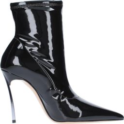 Casadei Super Blade Ultravox enkellaarzen met hak Zwart Dames