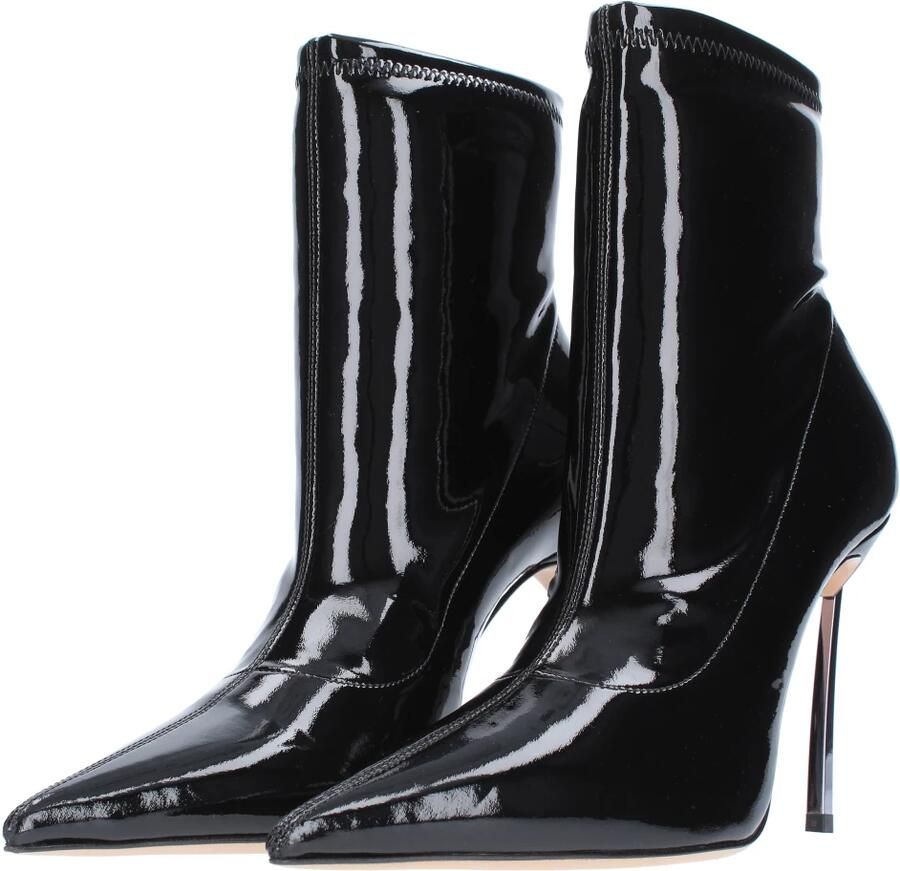 Casadei Super Blade Ultravox enkellaarzen met hak Zwart Dames - Foto 3