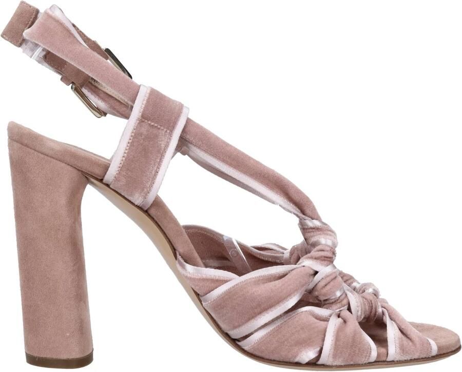 Casadei Velvet en Suède Sandalen - Foto 2