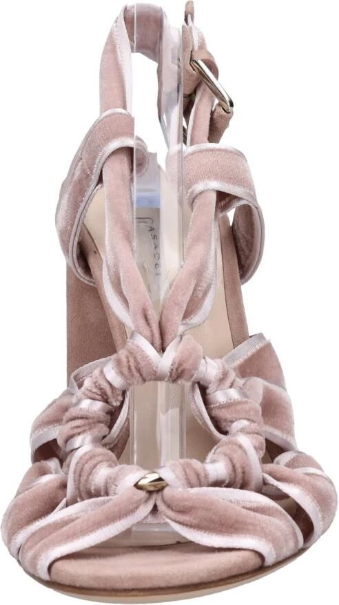Casadei Velvet en Suède Sandalen - Foto 3