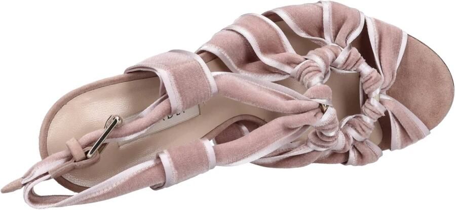 Casadei Velvet en Suède Sandalen - Foto 4
