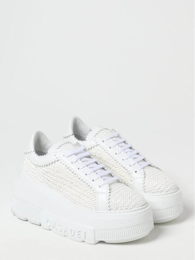 Casadei Dames Vegan Leren Sneakers Wit - Foto 2