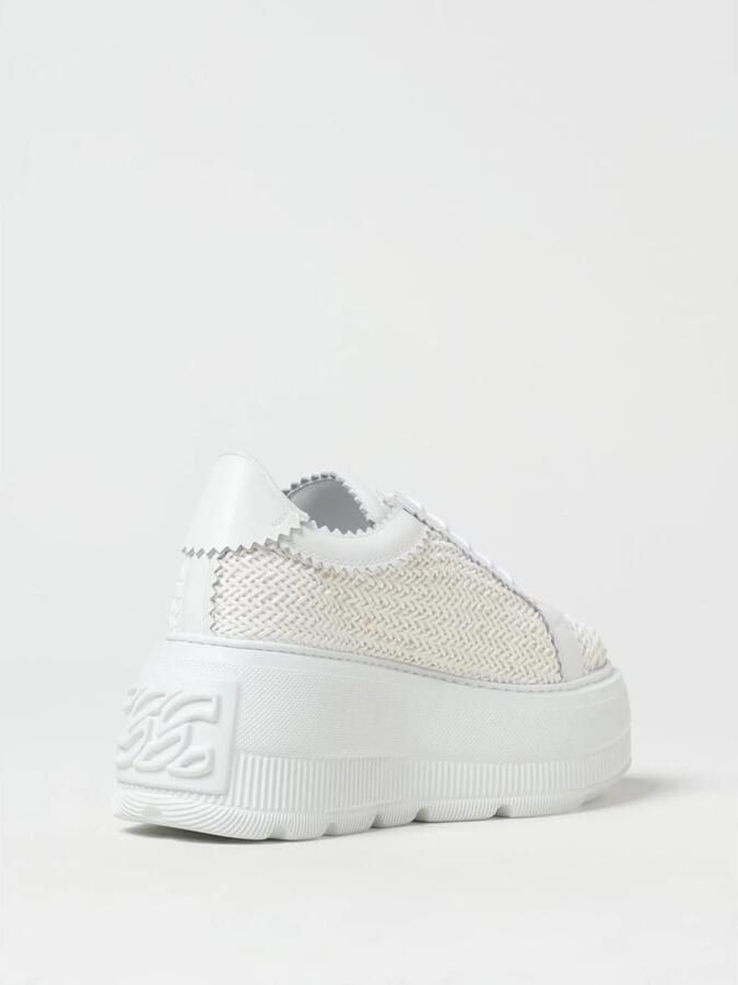 Casadei Dames Vegan Leren Sneakers Wit - Foto 4