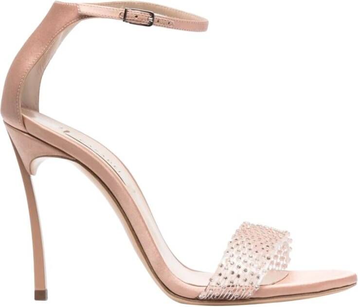 Casadei Chique sandalen met hak en strass