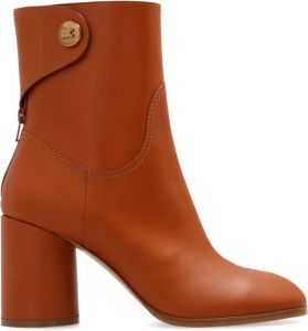 Casadei Cleo enkellaarzen met hak Bruin Dames