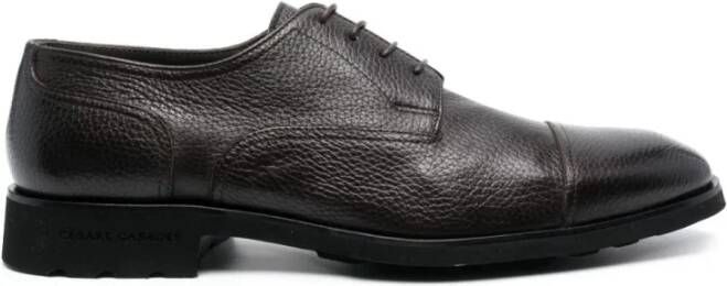 Casadei Elegante Bruine Formele Leren Schoenen
