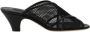 Casadei Zwarte Slingback Hakken Sandalen - Thumbnail 1