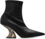 Casadei Elodie enkellaarzen met hak Black Dames - Thumbnail 1