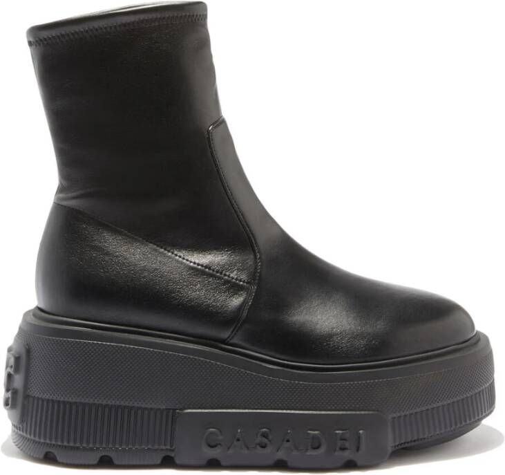 Casadei Nexus Enkellaars: Tijdloze Moderne Uitstraling Black Dames