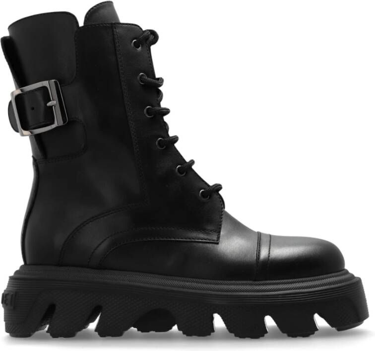 Casadei Enkellaarzen Generation C Black Dames