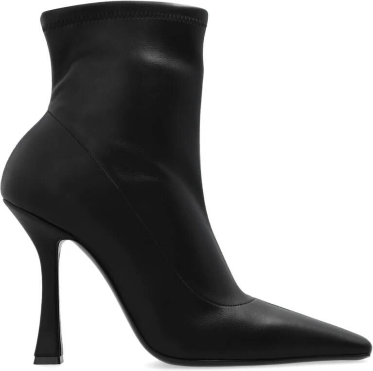 Casadei Enkellaarzen met hak Zwart Dames