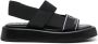 Casadei Flat Sandals Black Dames - Thumbnail 1