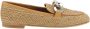Casadei Gevlochten leren loafers - Thumbnail 1