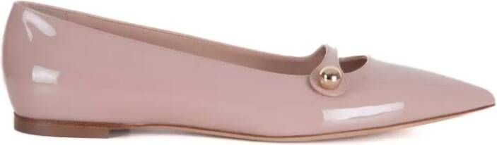 Casadei Glanzende Ballerina`s met Puntneus - Foto 2