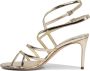 Casadei Gouden Leren Sandalen Elegante Stijl - Thumbnail 1