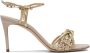 Casadei Gouden Leren Sandalen voor Vrouwen - Thumbnail 1