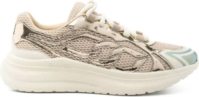 Casadei Gouden Sneakers Stijlvolle Fashion Schoenen