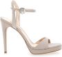 Casadei Grijze sandalen met hoge hakken en klem detail Gray Dames - Thumbnail 1