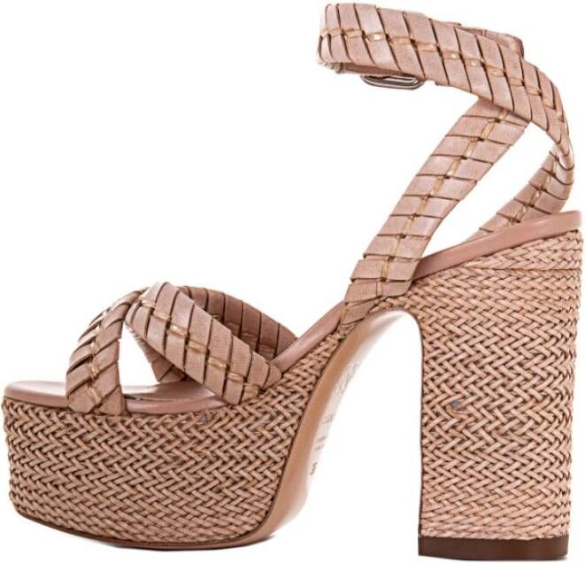 Casadei High Heel Sandals Beige Dames