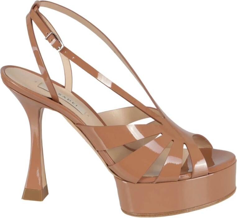 Casadei High Heel Sandals Brown Dames