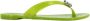 Casadei Jelly PVC Slippers met Swarovski Green Dames - Thumbnail 1