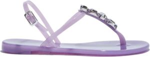 Casadei Jelly sandalen Paars Dames