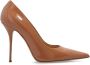 Casadei Julia glanzende stiletto pumps Beige Dames - Thumbnail 13