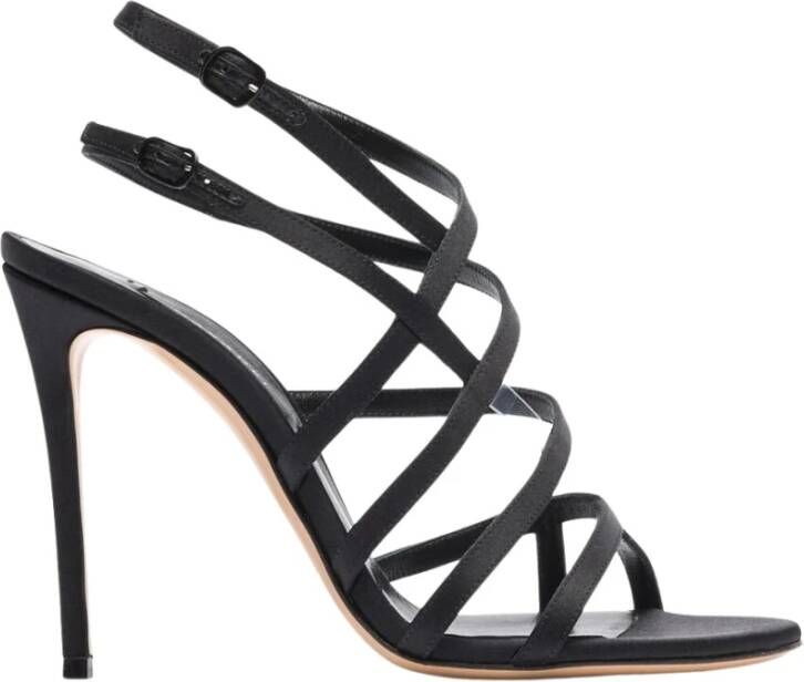 Casadei Julia Satin Cage Sandalen
