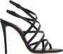 Casadei Julia Satin Cage Sandalen - Thumbnail 3
