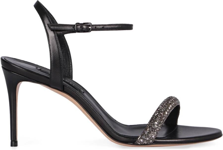 Casadei Kristal Hak Sandalen met Stratosphere Stijl