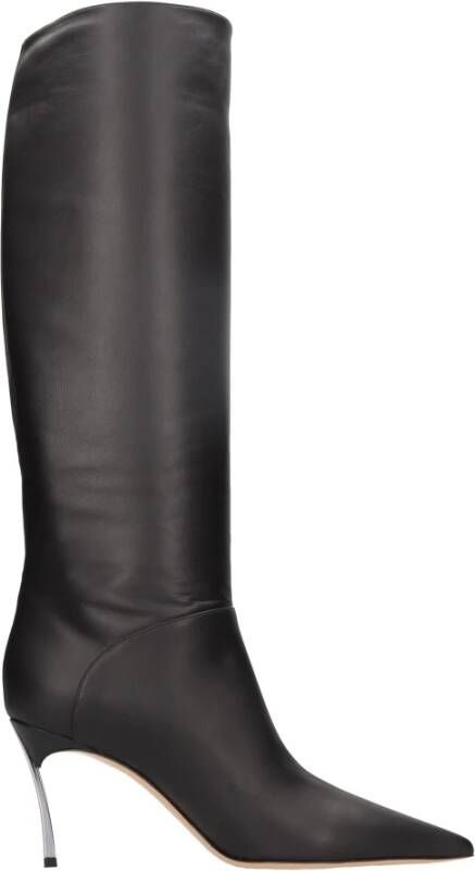 Casadei Laarzen Zwart Black Dames