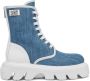 Casadei Lace-up Boots Blue Dames - Thumbnail 1