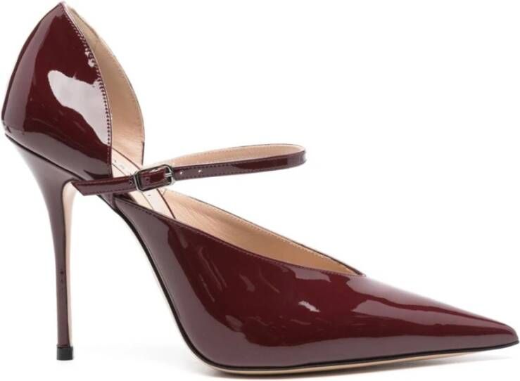 Casadei Ladybug Rode Stiletto Pumps Red Dames