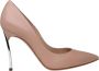Casadei Leren Decollette Blade Pumps - Thumbnail 1