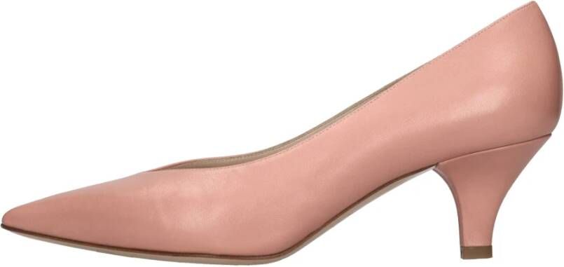 Casadei Leren Pumps met Merklogo Zool