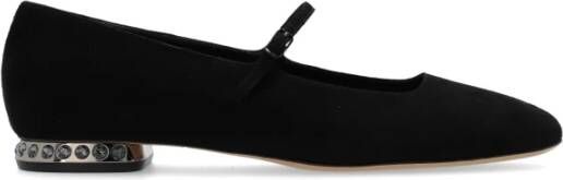 Casadei Leren schoenen Camoscio Black Dames