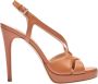 Casadei Michelle Leren Sandalen - Thumbnail 1