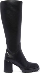 Casadei Nancy Chunky Heel Laars Zwart Dames
