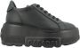 Casadei Nexus Leren Sneakers Zwart Black Dames - Thumbnail 1