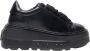Casadei Zwarte Sneakers met 5 cm zool - Thumbnail 3