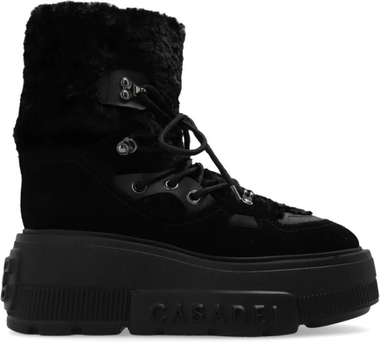 Casadei Nexus platform sneeuwlaarzen Zwart Dames