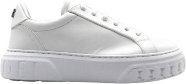 Casadei Off-Rod Leren Sneaker White Dames