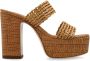 Casadei Platform slippers Goldeneye - Thumbnail 1