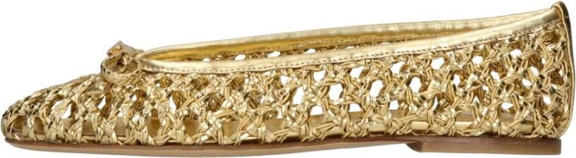 Casadei Platte schoenen Gouden