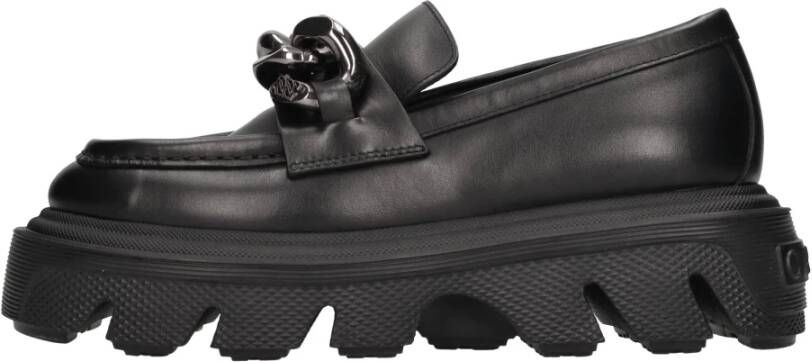Casadei Platte schoenen Zwart