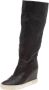 Casadei Pre-owned Leather boots Brown Dames - Thumbnail 1