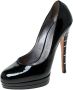 Casadei Pre-owned Leather heels Black Dames - Thumbnail 1
