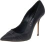 Casadei Pre-owned Satin heels Black Dames - Thumbnail 1