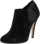 Casadei Pre-owned Suede boots Black Dames - Thumbnail 1
